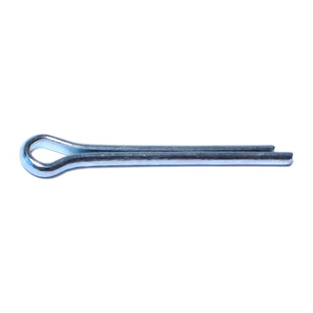 Midwest Fastener  Cotter Pin, 1/4 in Dia, 2-1/4 in L, Steel 04048